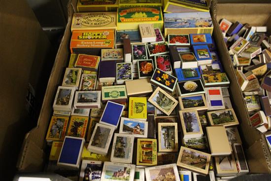 7 boxes of matchboxes